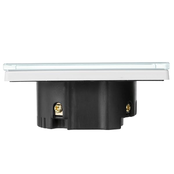 RanDal Smart Wifi Fan Switch Funciona Con Amazon Echo Y Google Home Touch Wall Socket Switch Panel