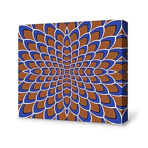 Canvas Wall Art for Living Room,Bedroom Home Artwork Paintings Visual Illusion Ready to Hang - 12x12 inches