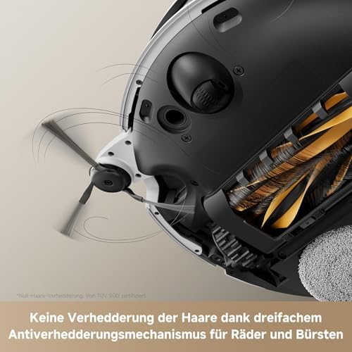 V50 Ultra Saugroboter, 24.000 Pa Saugkraft & Thermo-Wischen, Weiß