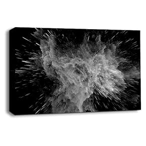 wall26 Canvas Wall Art Black and White Energy...
