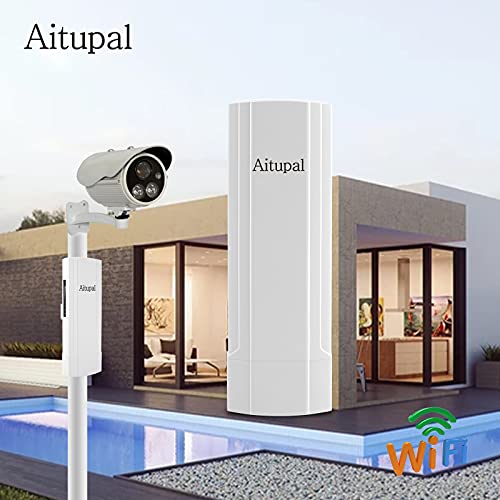 Aitupal Wireless Bridge Point to Point Outdoor Gigabit, Long Range WiFi Bridge 11ac High Speeds