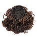 WeKen Hair Bun Medium Long Curly Synthetic Hairpiece