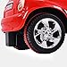 Costzon Kids Ride On Push Car, Toddler Scooter with Sound & Light Christmas Gift (Red)