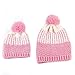 GBSELL Mom And Baby Winter Knitting Keep Warm Hat Sport Cap (New Pink)