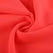 FUNOC® Women's Summer Casual Sleeveless Evening Party Beach Dress Short Mini Dress, Coral, Small