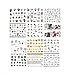 SIUSIO 48PCS Nail Decals Assortment Halloween Nail Stickers Manicure Nail Art Decals Decoration