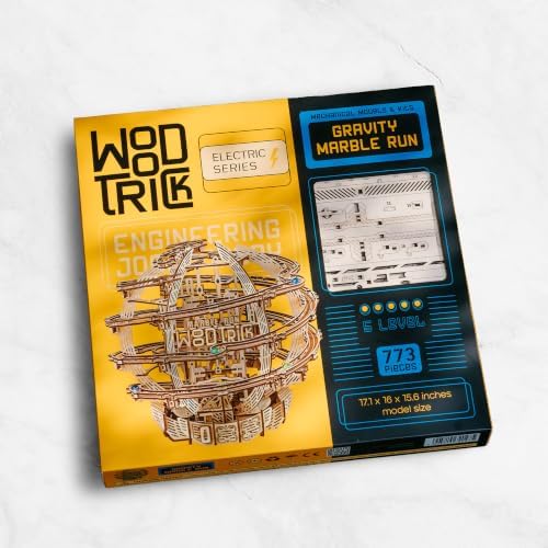 Gravity Marble 3D Holzpuzzle für Erwachsene zum Bauen