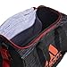adidas Diablo Small Duffel Bag, Black Looper/ Hi - Res Red/ Black, One Size