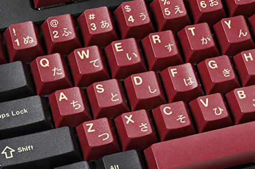 Drop + Redsuns GMK Red Samurai Keycap Set for Tenkeyless Keyboards - Compatible with Cherry MX Switches and Clones (TKL 96-Key Kit)