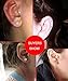 Gnoliew 16G Stainless Steel Stud Earrings Cartilage Tragus Helix Barbell Piercing Jewelry (2Pairs)