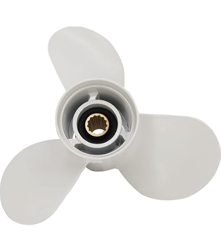 SOLAS Dual Prop Aluminum Boat Propeller 15.3x21 LH - Universal Fit Outboard