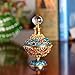 YUFENG 5ml Refillable Empty Decorative Perfume Bottle with Hollow-out Flower with Diamond-encrusted Carved