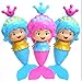 Conquer Baby - Bath Toys for Toddlers Kids Girls - Mermaid Princess Wind Up Tail Flap Floating Water BathTub Toys, Swimming Pool Beach Bathing Time Fun - Random Color 1 Piece