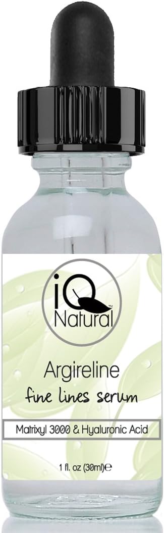 Argireline Serum Hyaluronic Acid, Matrixyl 3000, Boost Collagen. NO PAINFUL INJECTIONS! 1.2oz by IQ Natural