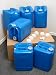 API Kirk Containers 5 Gallon Samson Stackers, Blue, 6 Pack (30 Gallons), Emergency Water Storage Kit - New! - Clean! - Boxed! Spigot. Cap Wrench.