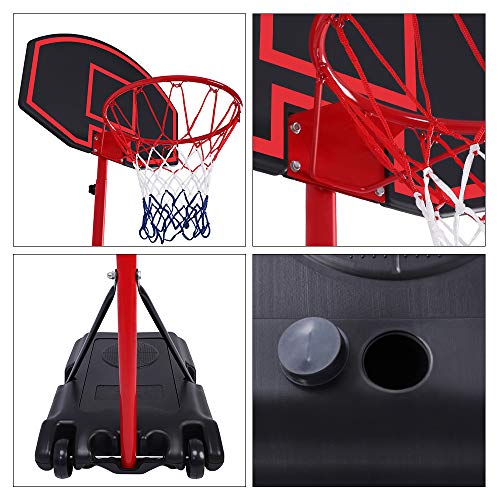 GreenGee Portable Basketball Hoop Portable Mini Basketball Hoop System