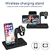 Apple Watch Stand Charging Docks & iPhone X Wireless Charger Stand for iPhone X/8/8 Plus,iwatch Charger Stand Holder for Apple Watch Series 3,2,1 & Nike