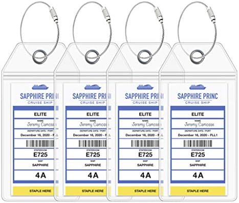 amazon cruise luggage tags