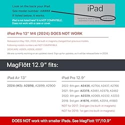 CharJenPro MagFlott V2.0: Magnetic Stand for iPad