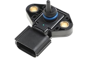 AUCELI Car 4-Pin Fuel Rail Injection Pressure Sensor, Exact Compatible with F150 F250 F350 F450 E150 E250 E350, Super Duty Escape Explorer Focus Taurus Mustang Expedition OEM#3F2E9G756AA