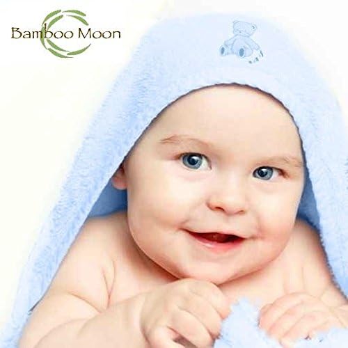 Hooded Baby Towel. Bamboo fabric., Silky Soft, Naturally Antibacterial, Hypoallergenic, Most Absorbent, Durable &amp; Sustainable. Perfect Holiday Gift!