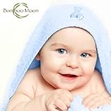 Hooded Baby Towel. Bamboo fabric. Perfect for Baby Shower Gift! High Quality, Silky Soft, Naturally Antibacterial, Hypoallergenic, Most Absorbent, Durable & Sustainable.