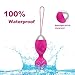 Kegel Exercise Weights – 5 in 1 Kegel Balls for Women Tightening & Beginners,Set of 5 Ben Wa Balls Kegel Exercise Weights Products,Kegel Exercise Weights & Massage Ball Ben Wa Balls Sets,Purple,ALKAIDthumb 2