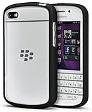 BlackBerry Q10 CASE, Black Clear Frost AQUAFLEX TPU Candy Skin CASE Cover for BlackBerry Q10