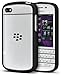 BlackBerry Q10 CASE, Black Clear Frost AQUAFLEX TPU Candy Skin CASE Cover for BlackBerry Q10
