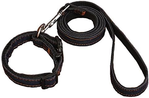 NINER No-Pull Dog Leash Harness,Adjustable Leash Collar for Large,Medium,Small Dog (Leash:Width 1.18inch,Length 47.24inch)