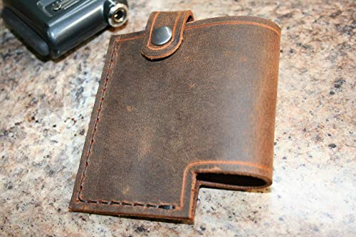 Wireless Transmitter Sheath - Line 6 Relay Holster - For G30, G60, and G90 Packs - Genuine Buffalo Leather - Hip Carry - Strap Carry - Handmade In The USA