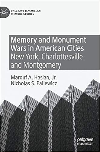Buy Memory And Monument Wars In American Cities New York Charlottesville And Montgomery Palgrave Macmillan Memory Studies Book Online At Low Prices In India Memory And Monument Wars In American Cities