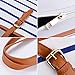 Summer Bag,COOFIT Stripes Purse Tote Shoulder bag Womens Handbag PU Leather Purse Blue&White