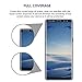 Omnifense Galaxy Note 8 Screen Protector Privacy 2 Way Anti Spy (2-Pack) Curve Fit Soft Film (NOT Tempered Glass) for Samsung Note 8 and 1-Pack Back Skin Protector