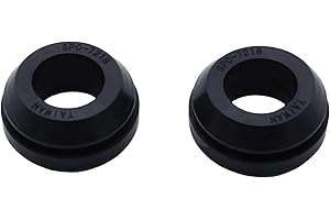2 PCS YUCHENSHLP Rubber PCV Breather Grommets O.D. 1 1/4" I.D. 3/4" for Aluminum Valve Covers SBC BBC SBF 350 SPC 7218