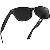 MAXJULI Polarized Sunglasses for Big Wide Heads Men TR90 Ultralight UV400 Protection Glasses 8139