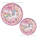 82 Piece Unicorn Party Supplies Set Including Banner, Plates, Cups, Napkins and Tablecloth - Pink Theme, Serves 20