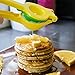 Chefbar Metal Lemon Lime Squeezer Manual Citrus Press Juicer Top Rated Premium Quality Citrus Juicers Aluminum Lime Squeezers, Fresh Force, Yellow