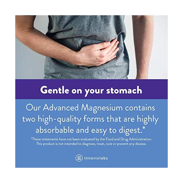 InnovixLabs Advanced Magnesium, High Absorption Magnesium Glycinate