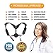 Theoneab Best Posture Corrector for men & Women - Adjustable Back Brace Posture Corrector - Back Support Posture Brace Under Clothes - Medical Kyphosis Trainer for Shoulder Neck Pain Relief