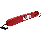 Kemp USA Standard and Premium Grip It Rescue Tube&trade; with Mesh and Guard Logo - Life Guard Equipment for Pool Safety