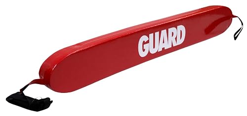Kemp USA 50-Inch Red Lifeguard Rescue Tube with White Guard Logo ...