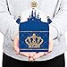 Big Dot of Happiness Royal Prince Charming - Treat Box Party Favors - Baby Shower or Birthday Party Goodie Gable Boxes - Set of 12