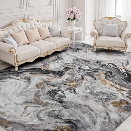 PADOOR Abstract Area Rug 6'x9
