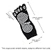 Pseudois Pack of 5 Non Slip Skid Yoga Pilates Socks Five Toe Separator Socks with Grips Cotton for Women Multi Pack