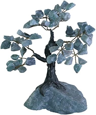 CARLIN Gifts Aventurine Gemstone Tree - M - 5.5" H