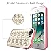 iPhone 7 Clear Case, Vcloo Waterproof Case for iPhone 7,Transparent Crystal Case, Dust Proof Snow Proof Shockproof Heavy Duty Slim Protective Cover Case for iPhone 7 with Screen Protector (Pink)