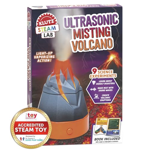 Klutz Ultrasonic Misting Volcano STEAM Lab Science Kit