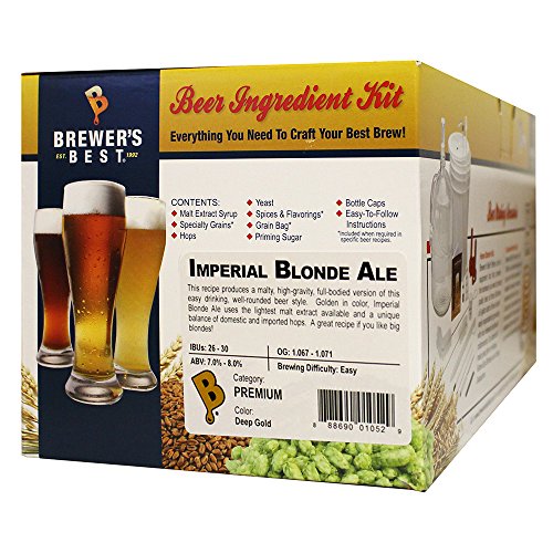 Brewer’s Best Imperial Blonde Ale Homebrew Beer Ingredient Kit Home