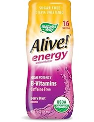 Health and Beauty: Natures Way Alive! Berry Blast Energy Organic Water Enhancer, 2.13 Ounce - Enzymatic Therapy, Inc.